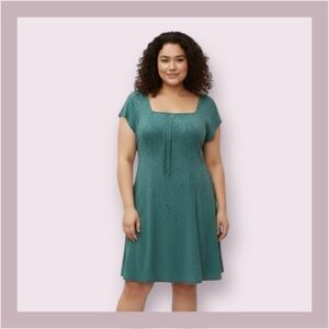 American Eagle Cap Sleeve Floral Mini Dress